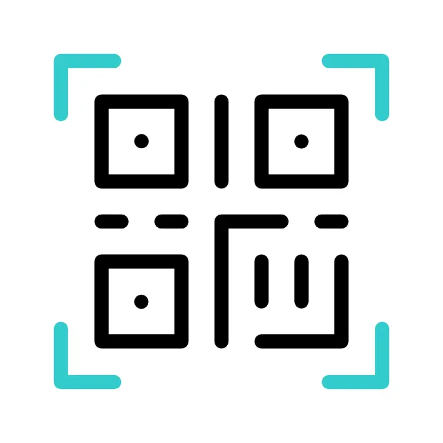A stylized QR code with turquoise corners and black square patterns offers a seamless "Tap to Tip" experience for tour guides.